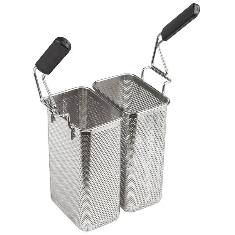 Kochkorb-Set aus Edelstahl , 2 x GN 1/4, A17/ST-2X14