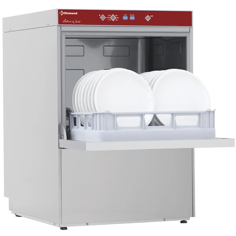 Unterbau-Utensilienspülmaschine , für 600x400 & 500x600 Körbe , Doppelwandig, 03D/6S