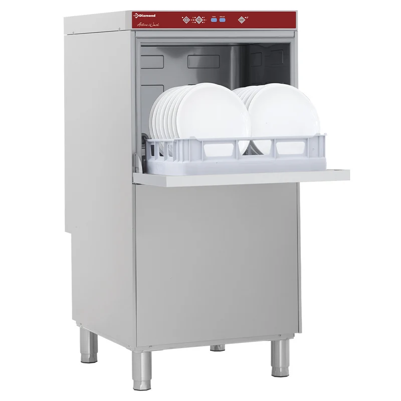 Profi Gerätespülmaschine , für Körbe 600x400 mm , Hohe Einschuböffnung, 03D/6H