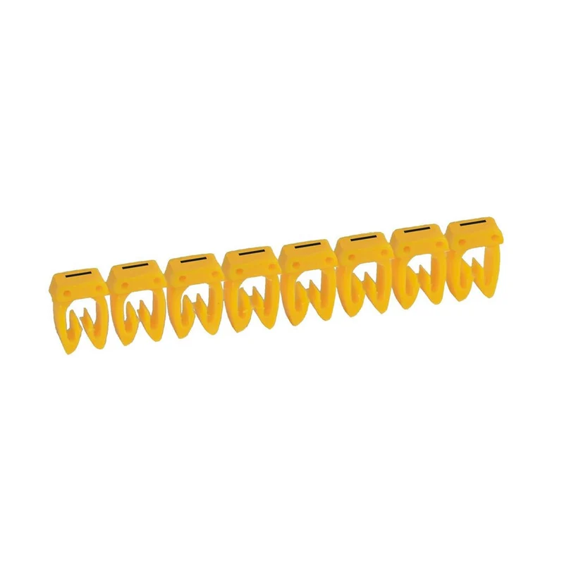 Legrand 038308 CAB3 Wire Marker Letter 'I' Yellow 0.5 to 1.5 mm² Strip of 30