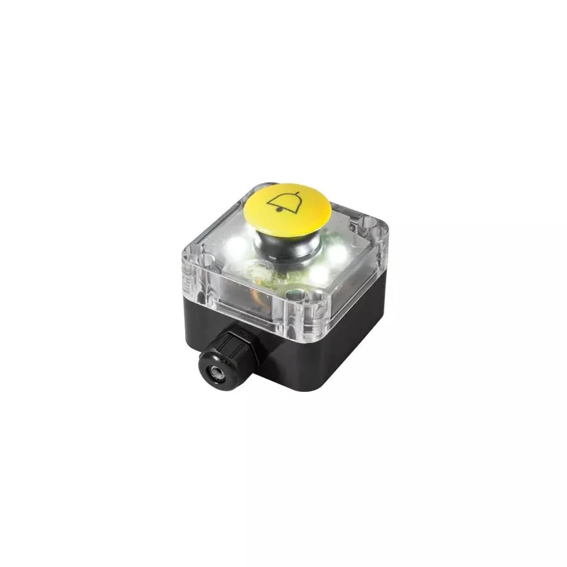 GMS169 Giovenzana PQ01 Module 12/24V White Light 5 Lux Yellow Mushroom Button