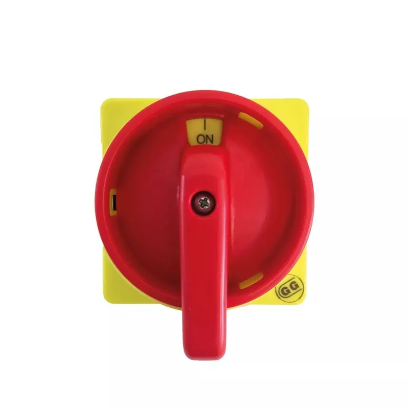 322/0001 Giovenzana Door Interlock Actuator 67x67mm Yellow-Red 0-1 Lockable
