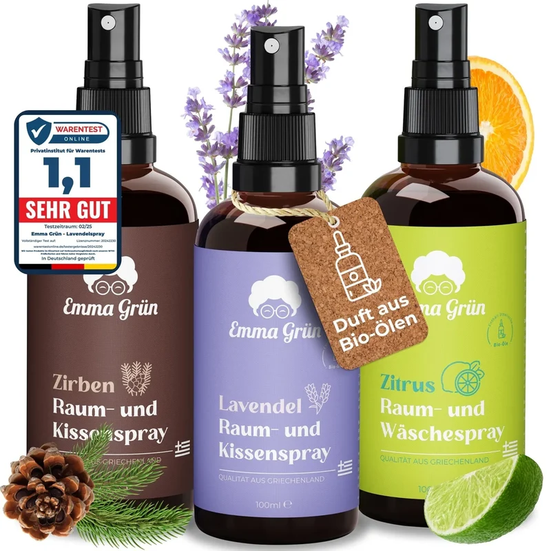 Raumspray & Duftspray Set (3 x 100 ml)