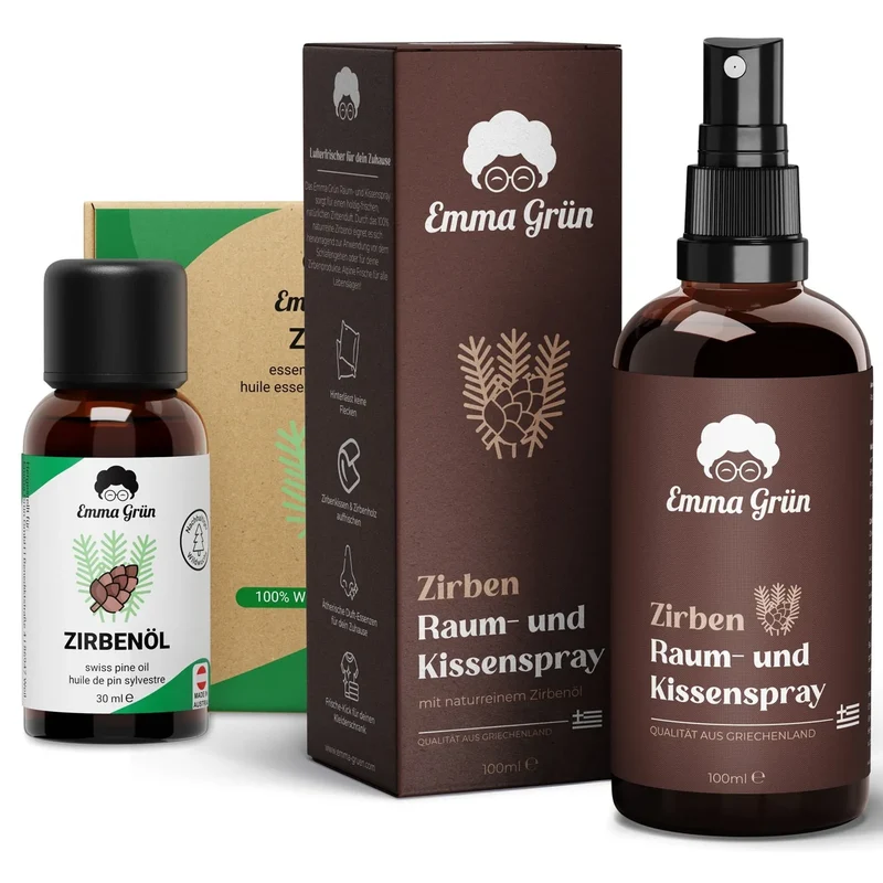 Zirbenholzöl & Zirbenspray Set