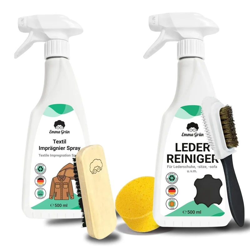 Wildleder reinigen Set mit Reiniger & Imprägnierer (1 x Set)