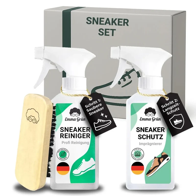 Sneaker Cleaner Set mit Reiniger & Imprägnierer