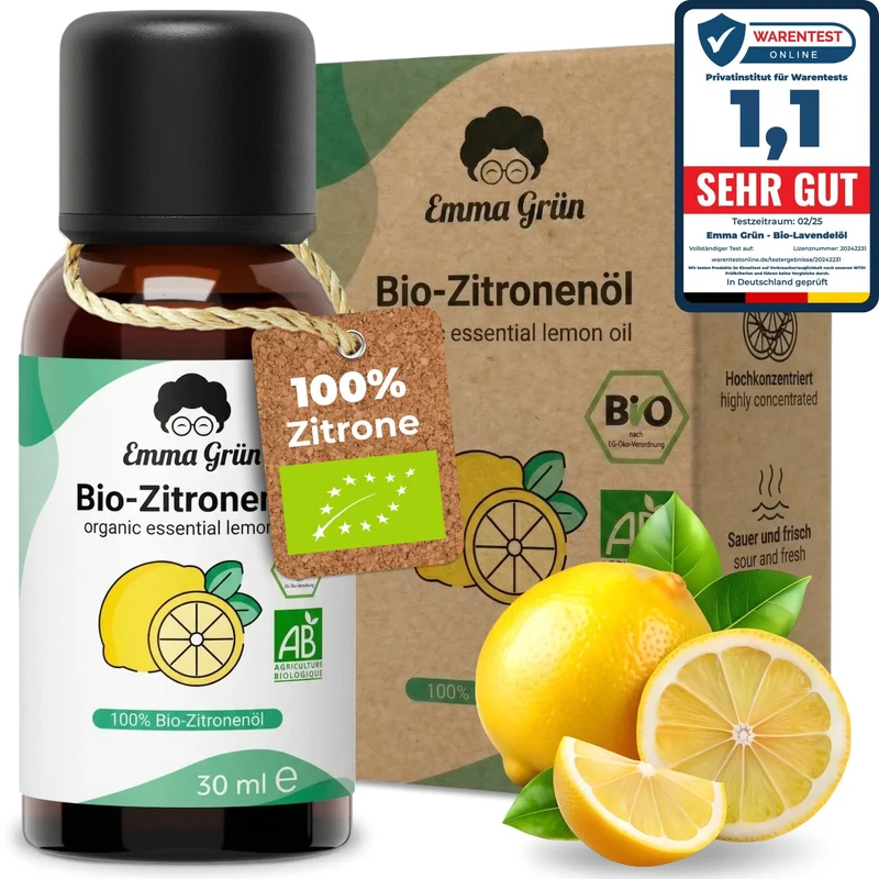 Bio-Zitronenöl (30 ml)