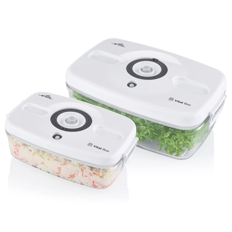 Set Vakuumdosen ETA Vital Box 0762 90040 grau/weiß