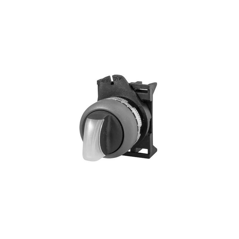 Giovenzana PSML2D0NL Illuminated Selector Switch Green 0-Right 90deg Nickel