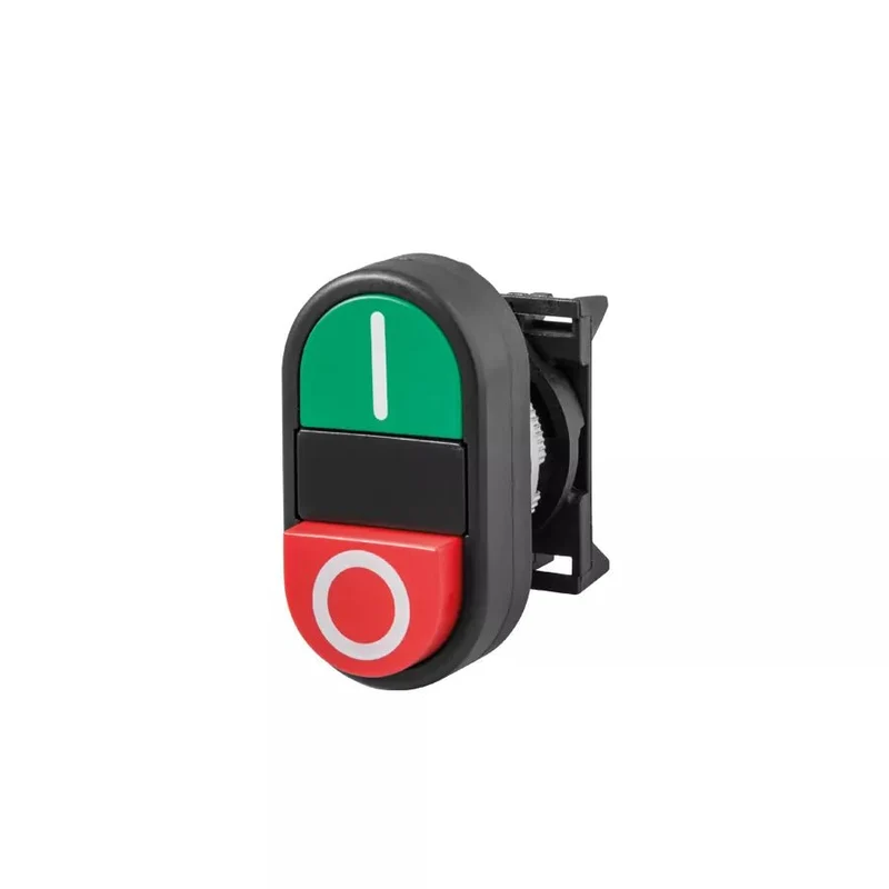 Giovenzana PPDN Red-green dual push button O-I