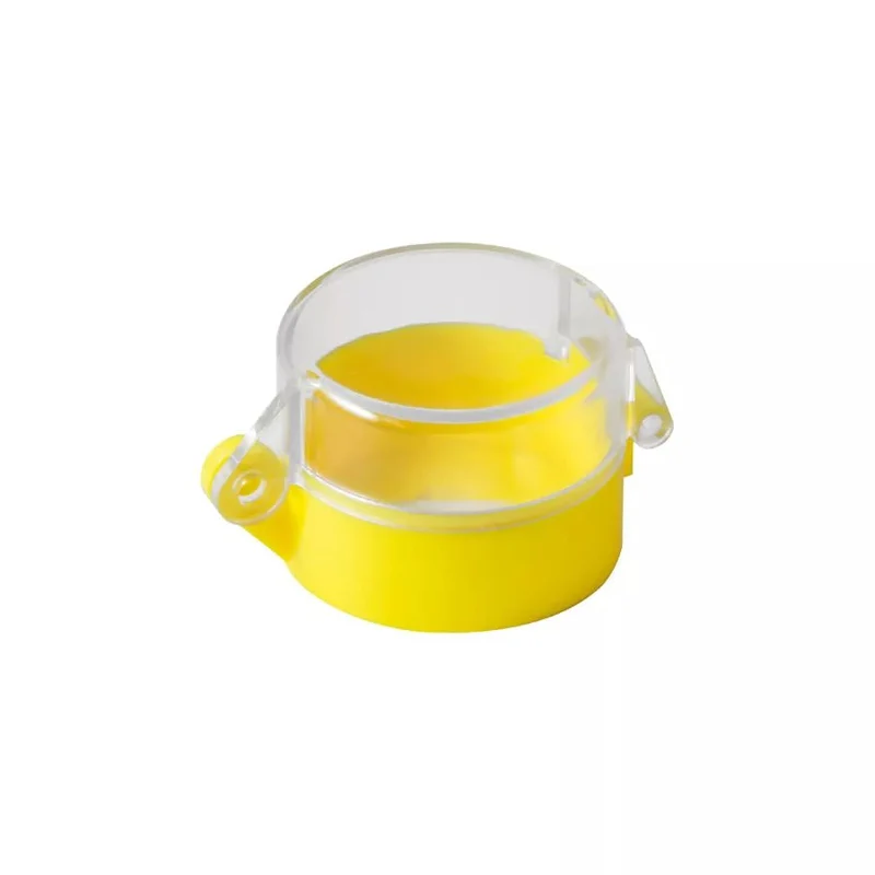PPF3-7 Giovenzana Transparent Protection Cover 22mm Yellow Housing