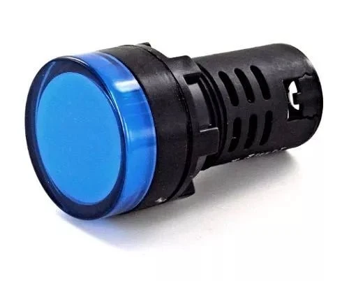 Giovenzana PLML4L220 Pilot Light LED Blue 220V AC/DC 22mm Panel