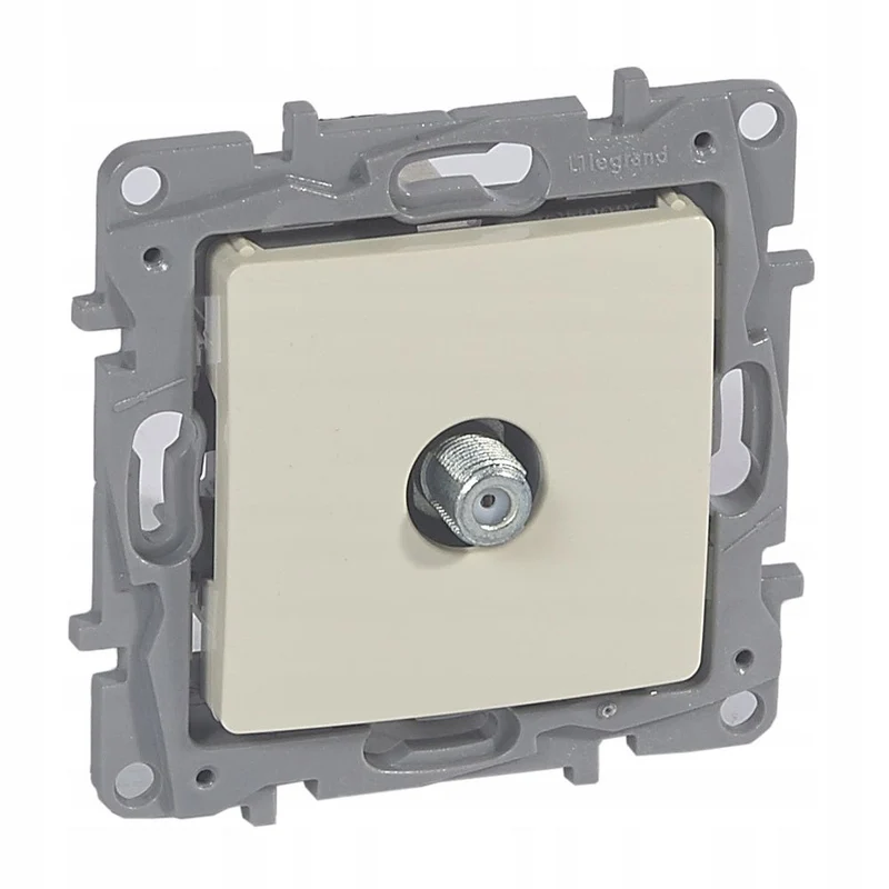Legrand 664850 Niloé TV Socket Type F Linen