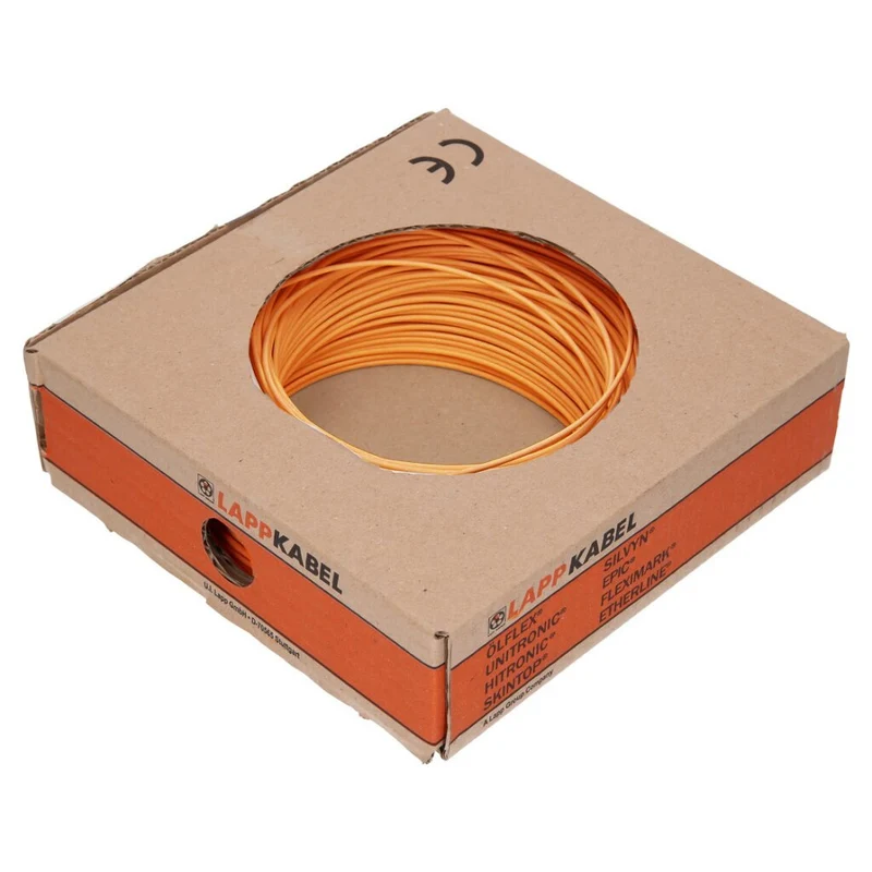 Lapp 4510091 H05V-K Flexible Cable 0.5mm² Orange 100m