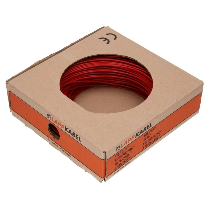 Lapp 4510042 H05V-K Flexible Cable 0.75mm² Red 100m