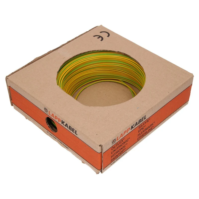 Lapp 4510002 H05V-K Flexible Cable 0.75mm² Yellow/Green 100m