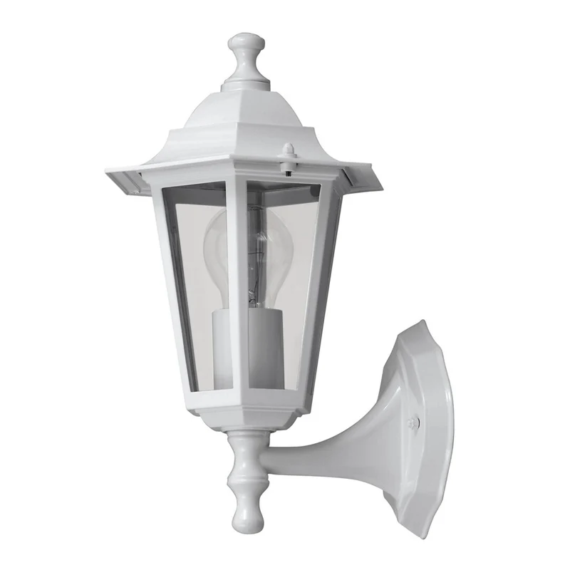 Rabalux Wandleuchte, außen, IP43, E27, max 60W, weiß, Velence