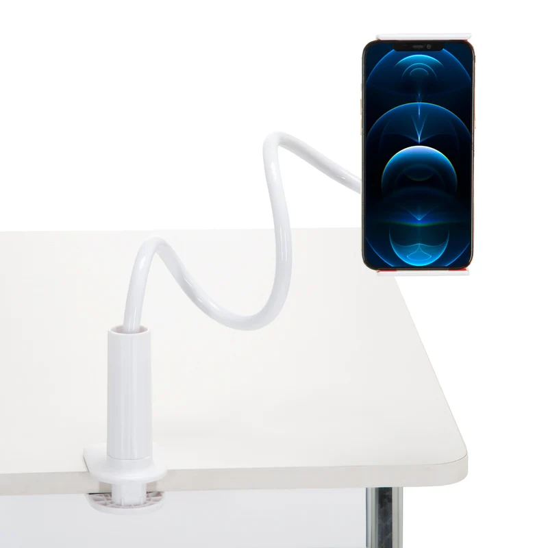 B-Ware HJH Office Handyhalterung FLEXMOBI I mit Klemmfuß / Schwanenhals ABS 9 STÜCK