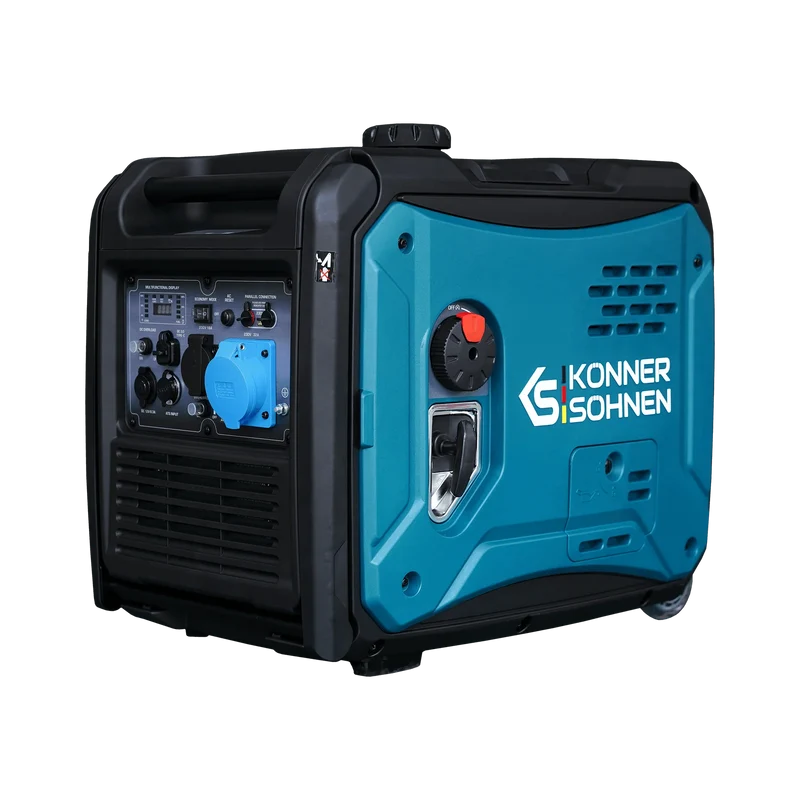 "Könner & Söhnen" Inverter-Generator KS 6000iE S - 5kW Nennleistung - Benzinmotor - 230V