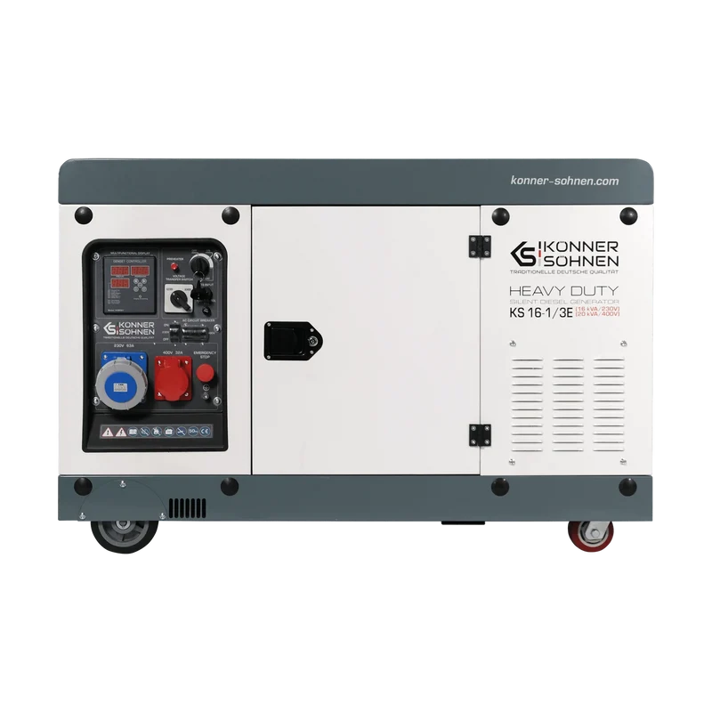 "Könner & Söhnen" Dieselgenerator KS 16-1/3E - 15/18kVA Nennleistung - Dieselmotor - 230/400V