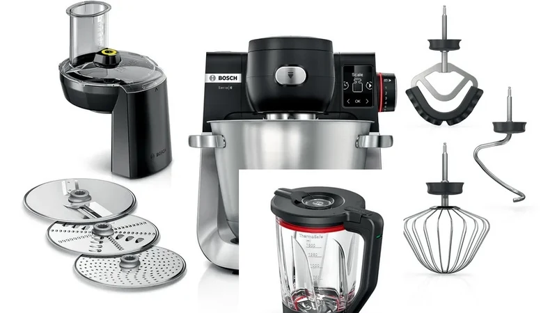 Bosch Küchenmaschine Set (Waage) + Mixerglas, MUMS6ZS13D+MUZS6MX