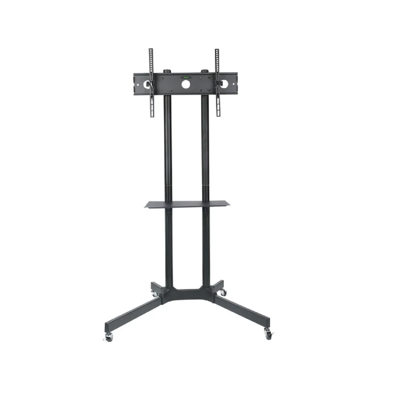 Universal Fernseher Halter mit Regal TV Halterung 30-65" Standfuß Ständer VESA 600x400 bis 60kg