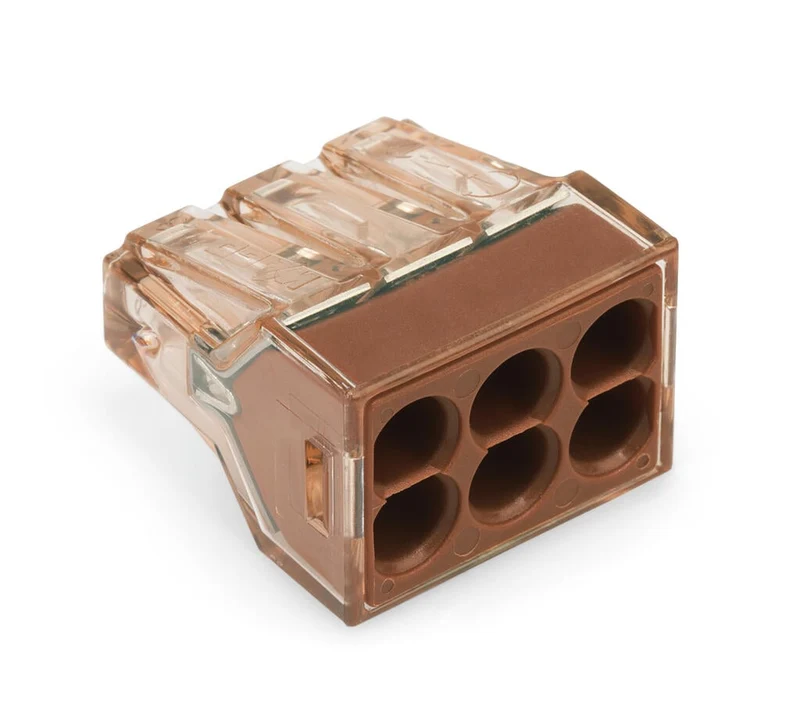 WAGO 773-606 PUSH WIRE Splicing Connector 6-Pole 1.5-4mm² 32A Pack of 50