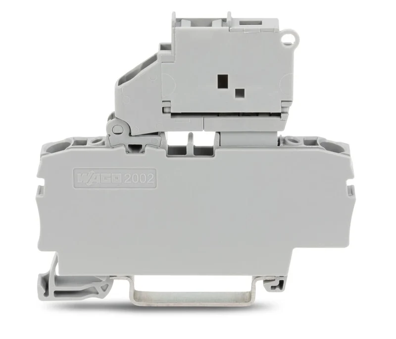 WAGO 2002-1611 TOPJOB S 2-Conductor Fuse Terminal Block 2.5mm² - Pack of 50