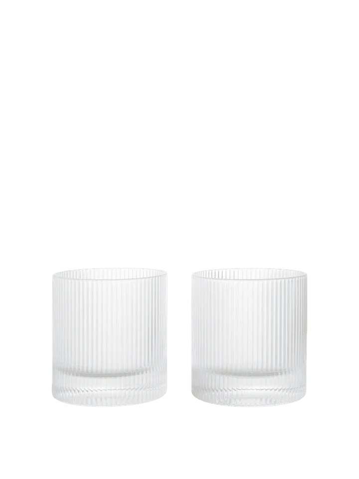 Ripple Set aus 2 Klar