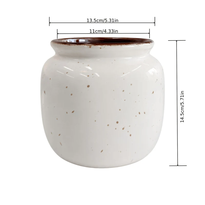 Dekorative Keramikblumenvase Karnz