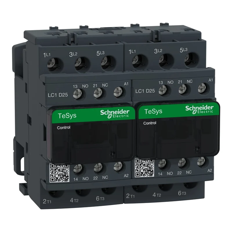 Schneider LC2D25M7 TeSys D Reversing Contactor AC-3 AC-3e