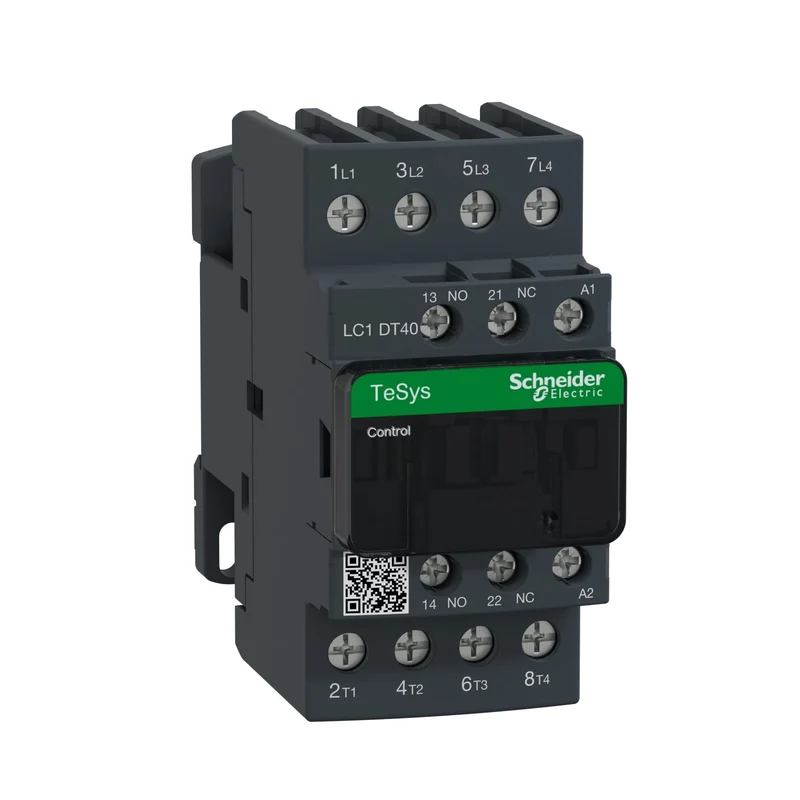 Schneider LC1DT40P7 TeSys LC1D Contactor 4P 4NO 40A 230V AC Coil