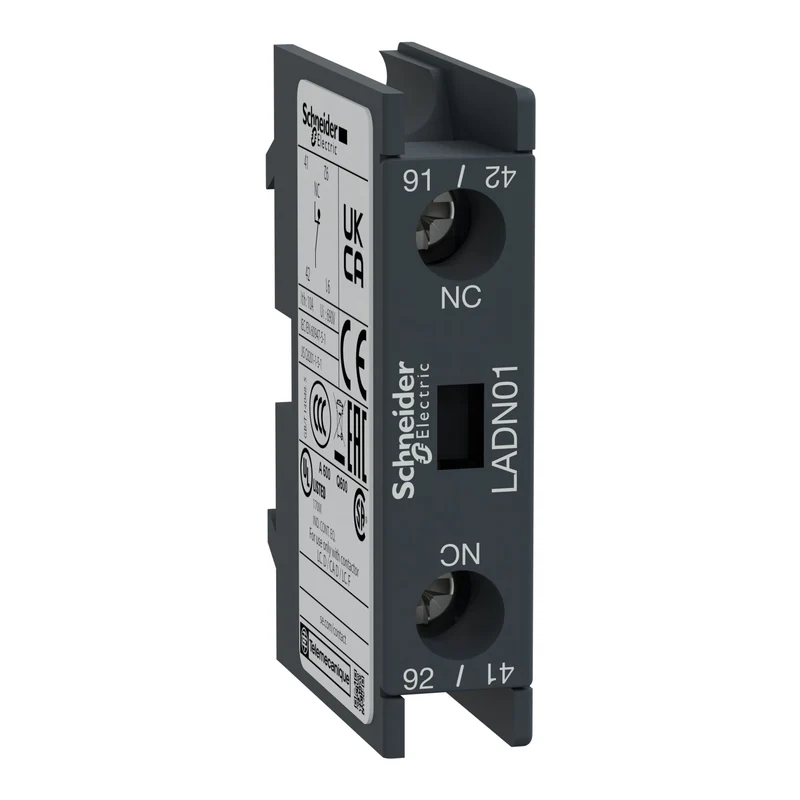 Schneider LADN01 TeSys D Auxiliary Contact Block 1NC
