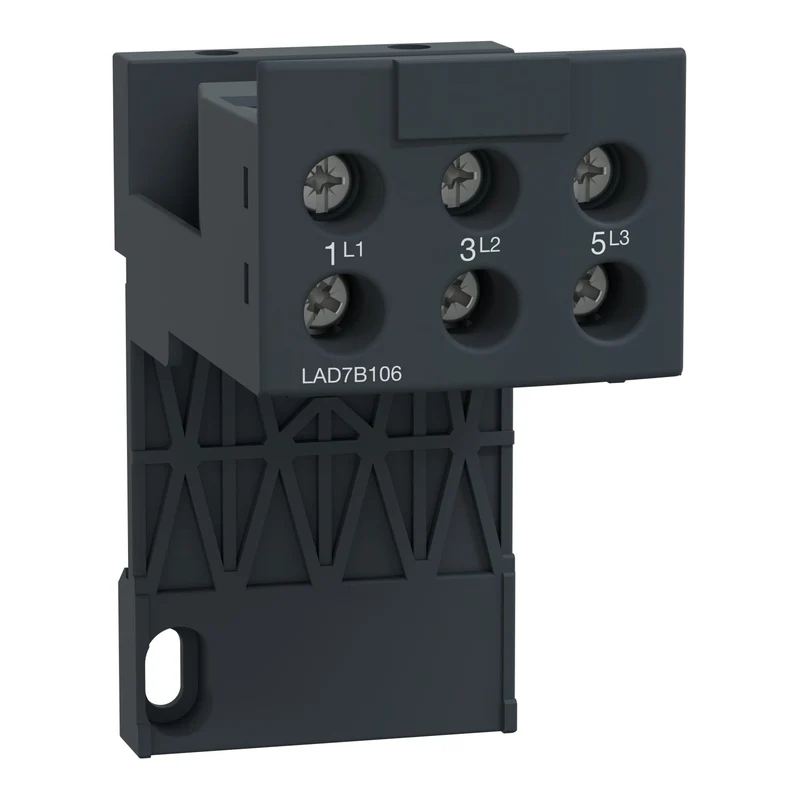 Schneider LAD7B106 Electric LAD7B106 TeSys Adapter Terminal Block for LRD Relays