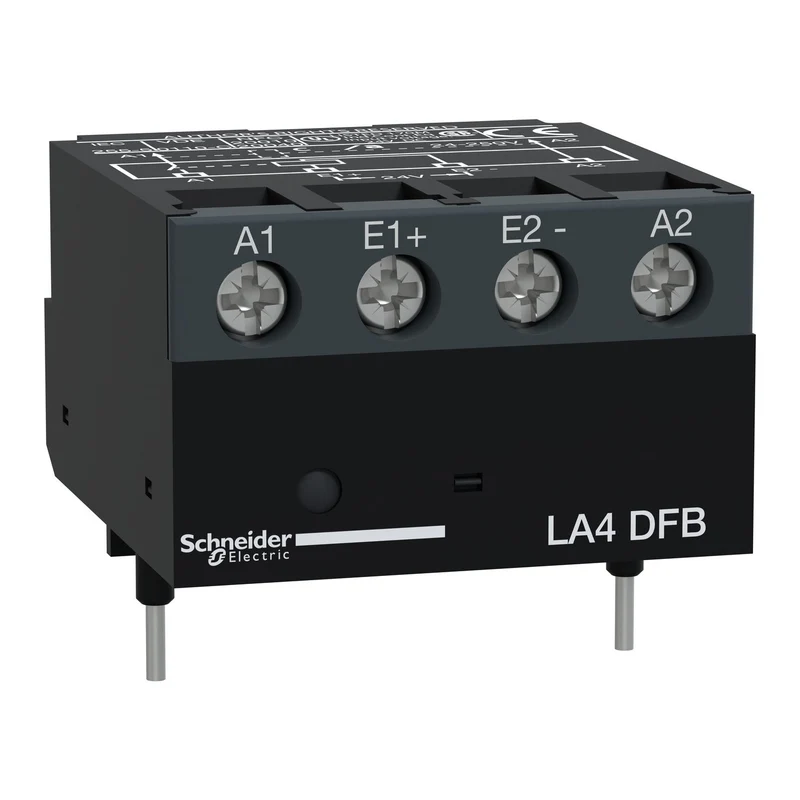 Schneider LA4DFB TeSys Deca - interface amplifier module - relay - 24 V DC / ...