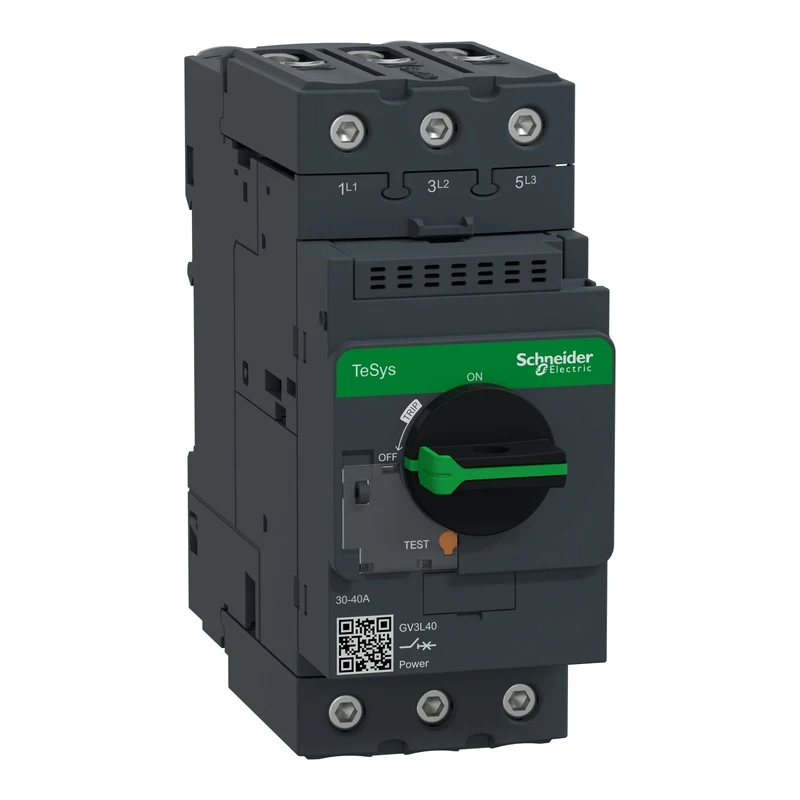 Schneider GV3L40 TeSys GV3 Motor Circuit Breaker 40A 3P 18.5kW 100kA