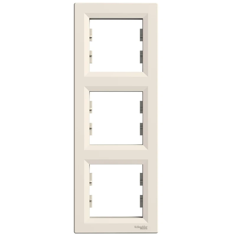 Schneider EPH5810323 Asfora Gang Cover Frame Cream