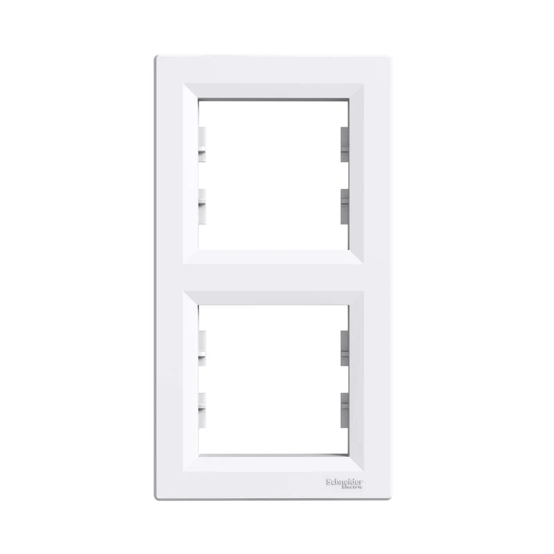 Schneider EPH5810221 Asfora 2-Gang Cover Frame White