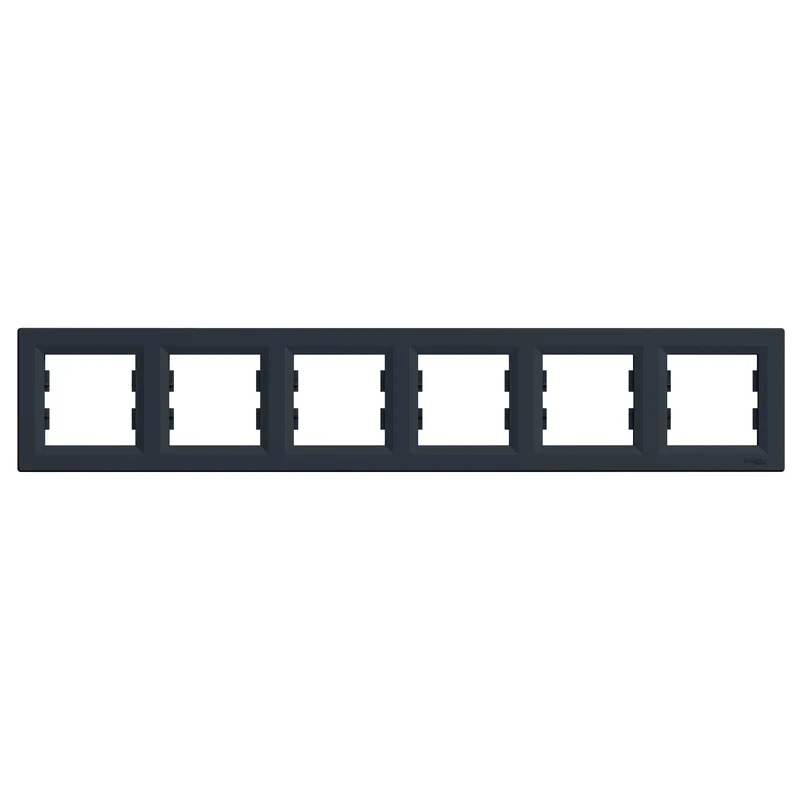 Schneider EPH5800671 Asfora gang cover frame Anthracite