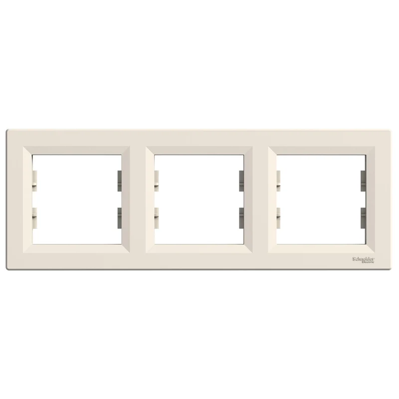 Schneider EPH5800323 Asfora Gang Cover Frame Cream