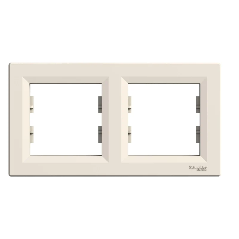 Schneider EPH5800223 Asfora Gang Cover Frame Cream