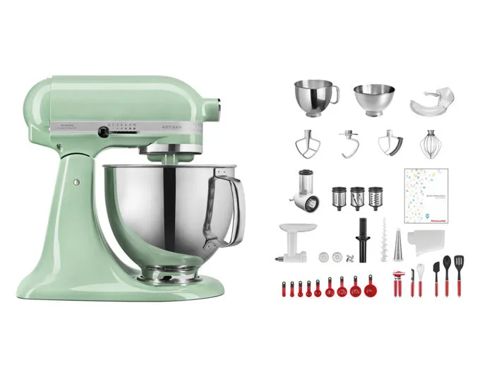 KITCHENAID Küchenmaschinenset Swiss Anniversary KSM200 4.8 l pistazie