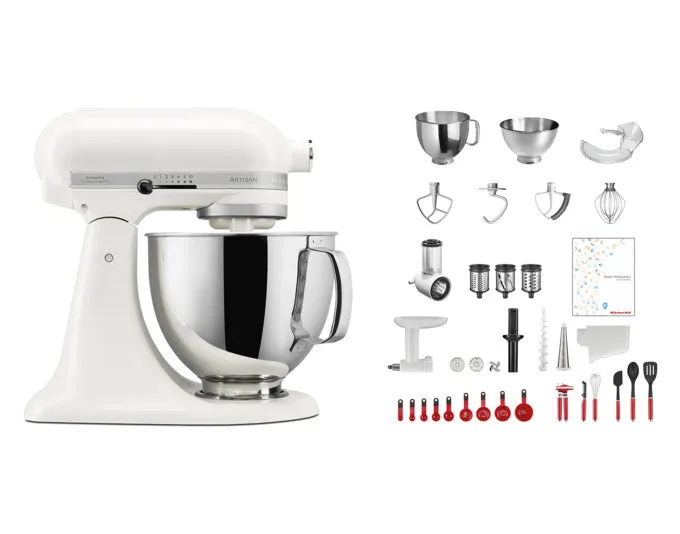 KITCHENAID Küchenmaschinenset Swiss Anniversary KSM200 4.8 l weiss