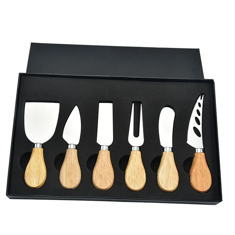 6pcs Edelstahl Käsemesser für Platten und Besteck | Karnz
