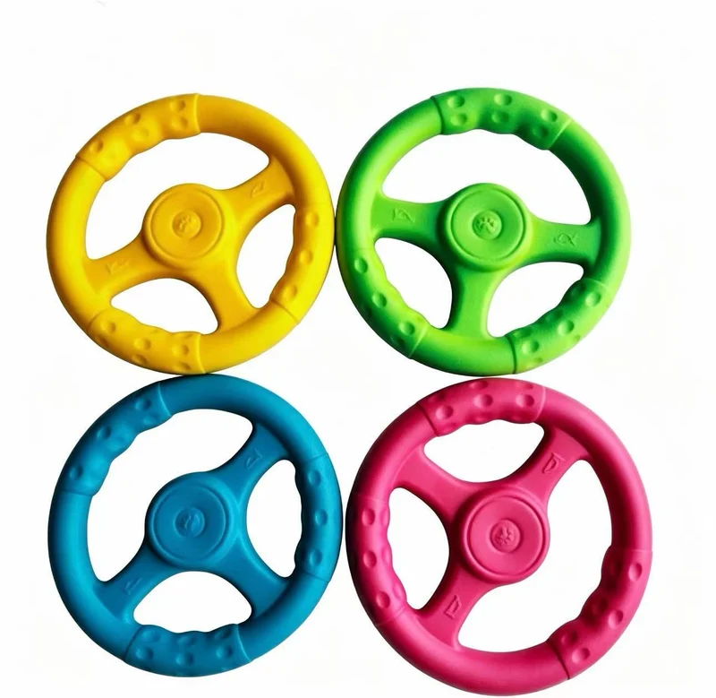 Gummi-Spielball für Hunde mit Schwanz