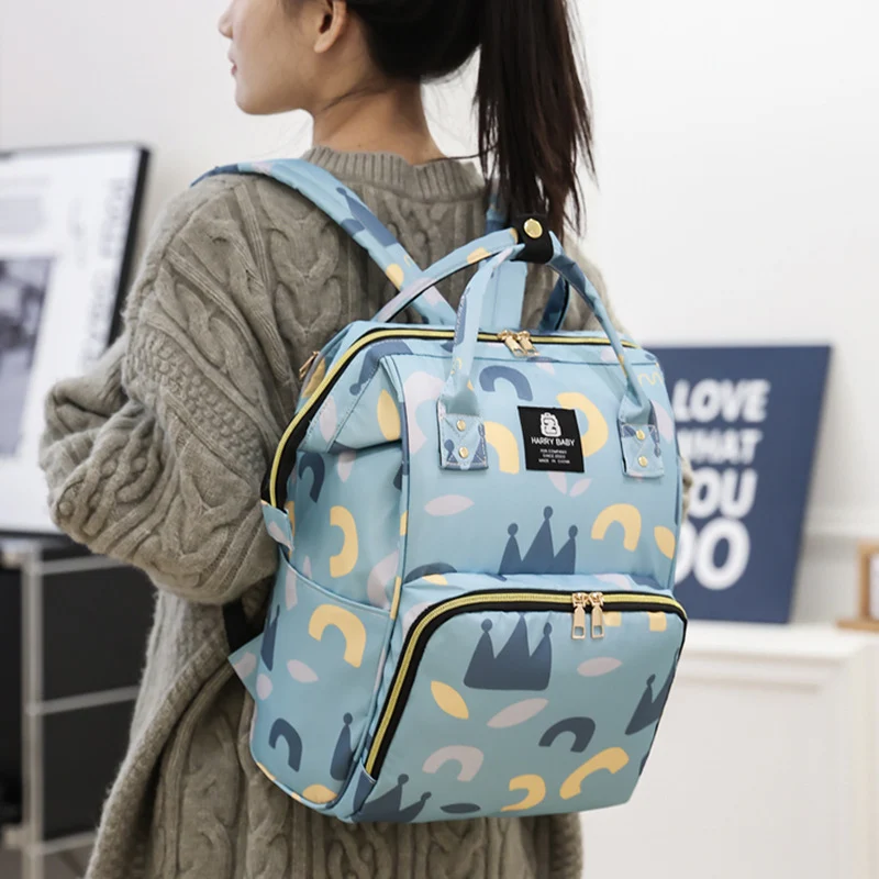 Stilvolle Mehrzweck-Baby-Pflege-Rucksack Karnz