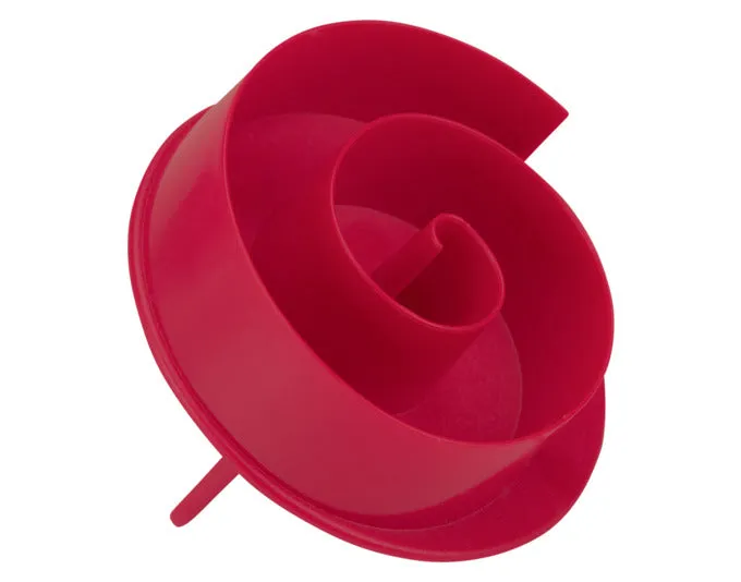 STÄDTER Brötchenstempel Roggenbrötchen ø 7.5x2 cm rot