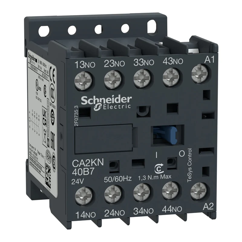 Schneider CA2KN40M7 TeSys K Control Relay 4NO 220VAC