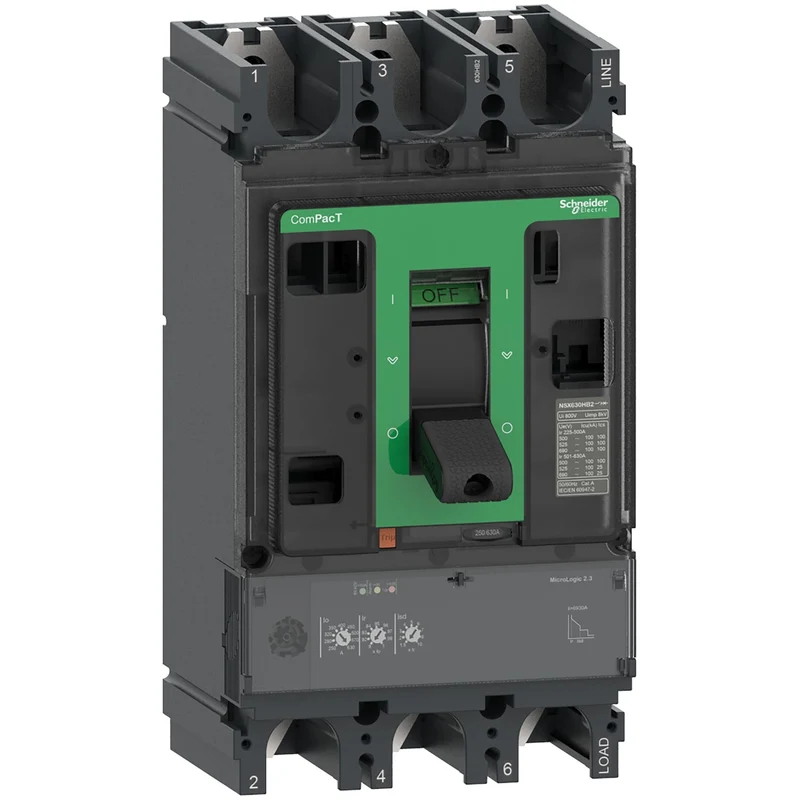 Schneider C40F32D400 NSX400F MCCB 3P 400A 36kA MicroLogic 2.3