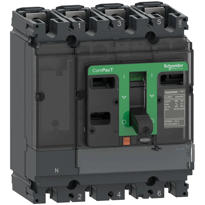 Schneider C164160S ComPacT NSX160NA Switch Disconnector 4P 160A